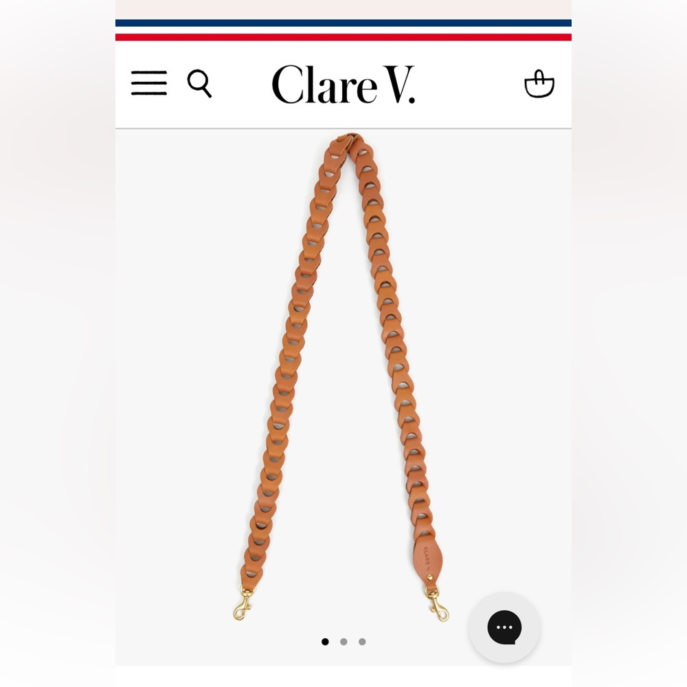 Clare V Crossbody handbag Strap
Cuoio